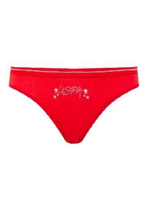 Pamuklu Yüksek Bel Slip Külot  U.S. POLO Assn. 66317 - Görsel