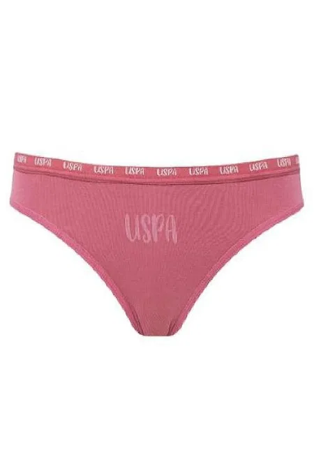 Lastikli Pamuklu Slip Külot 3'lü Set Us. POLO Assn. 66329 - Görsel