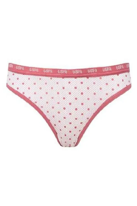 Lastikli Pamuklu Slip Külot 3'lü Set Us. POLO Assn. 66329 - Görsel