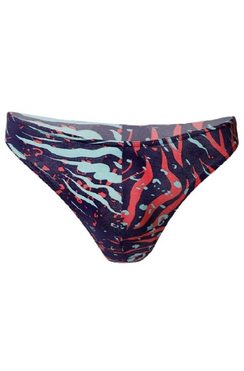 Zebra Desen Modal Pamuklu Erkek String Doreanse 1406