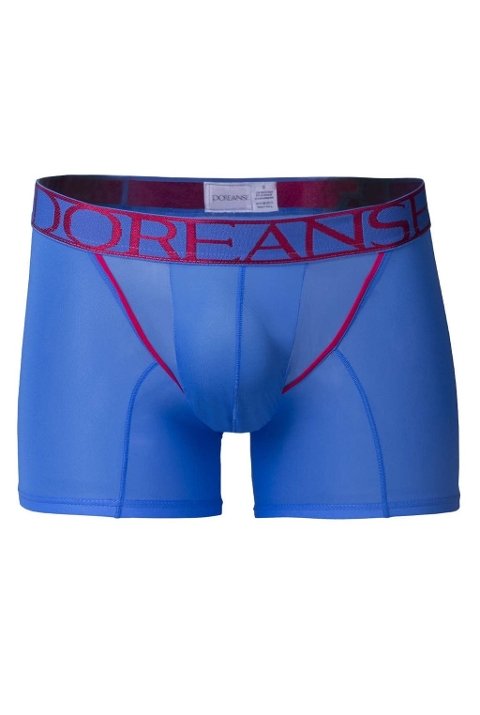 Fantezi Tül Detaylı Bel Bantlı Boxer Doreanse 1562 - Saks