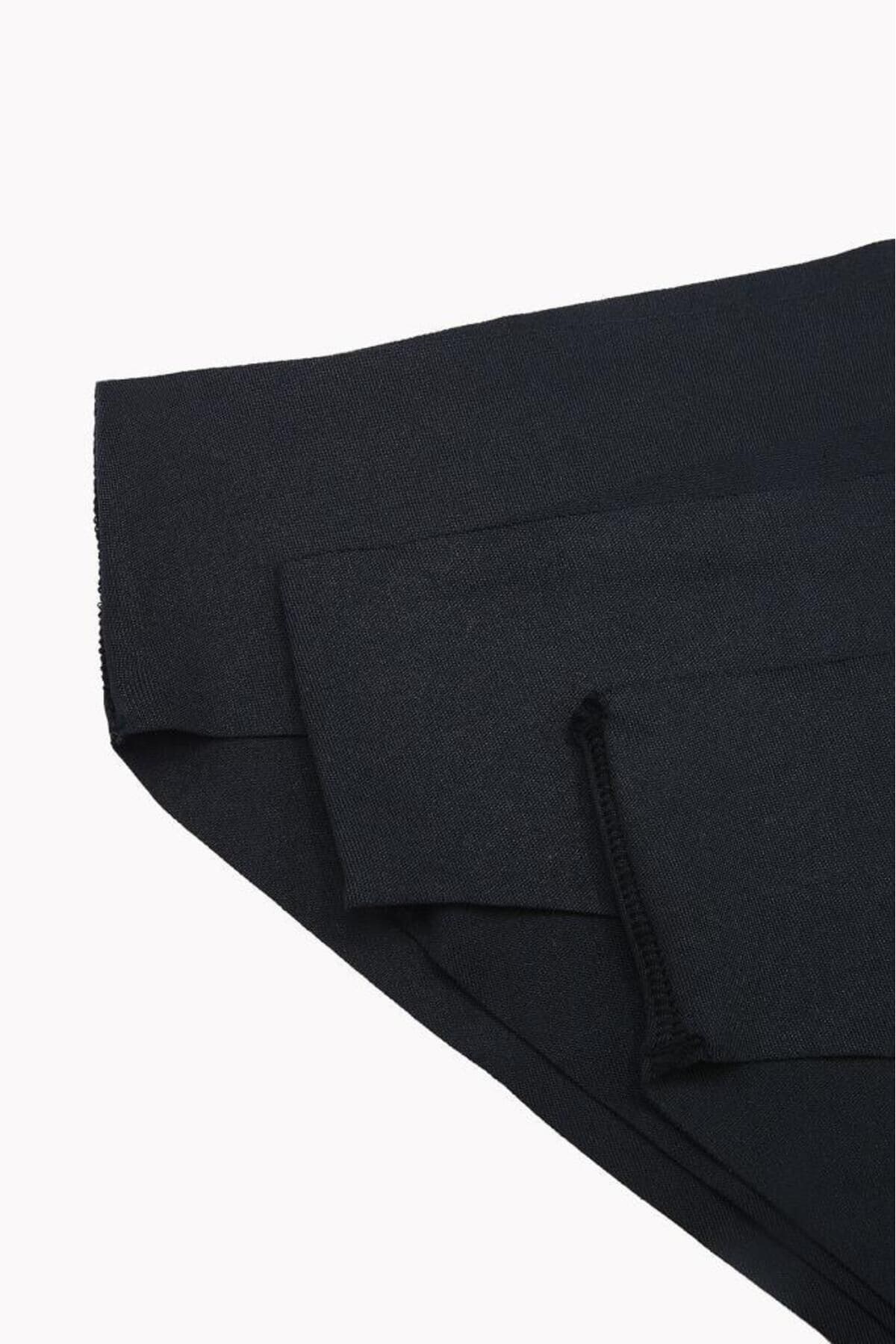 Yüksek Bel Lazer Kesim Basic Külot 3'lü Paket NBB 330 - Siyah