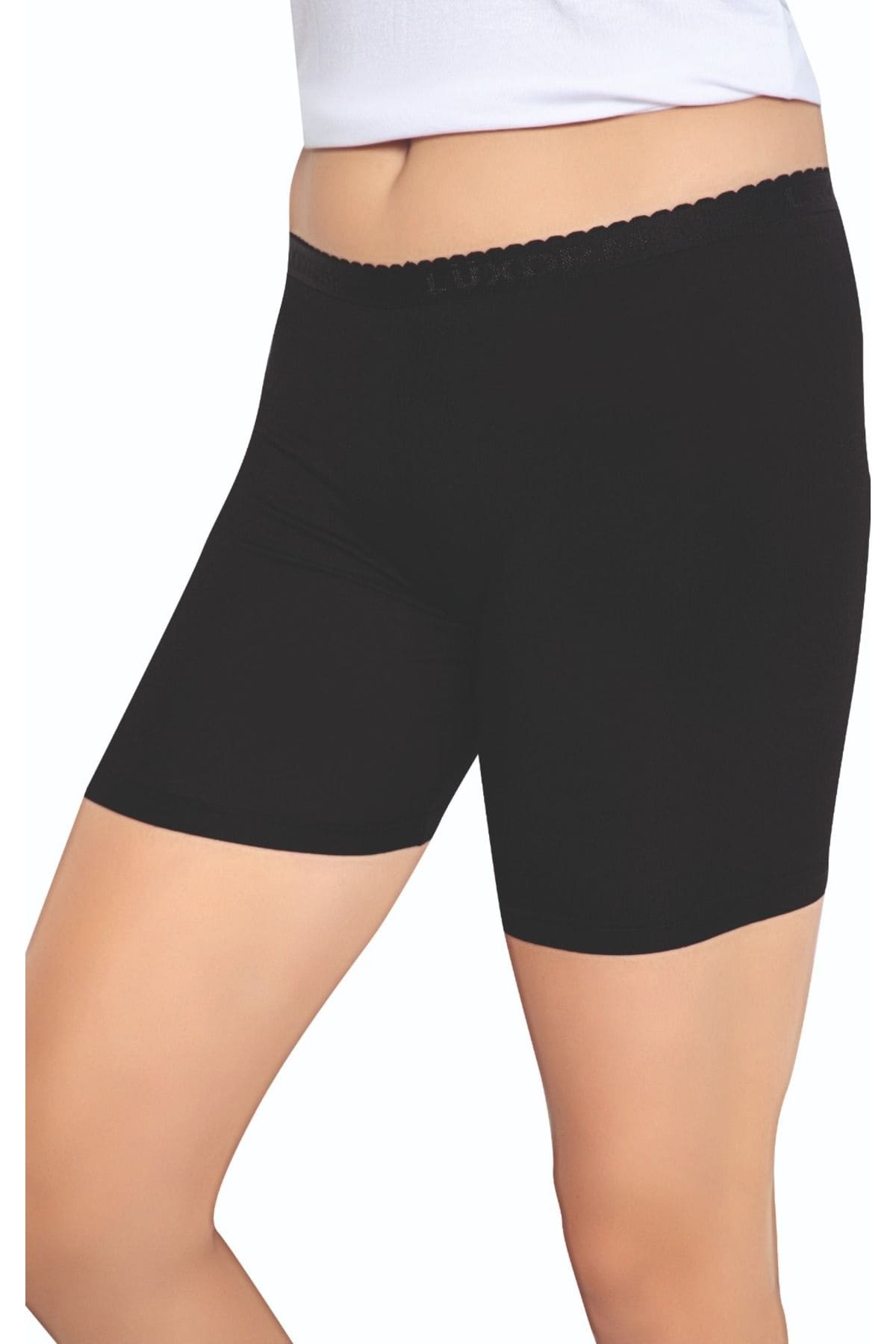 Bambu Kumaş Yüksek Bel Külot 5'li Paket Lüx DRM 3002 - Siyah