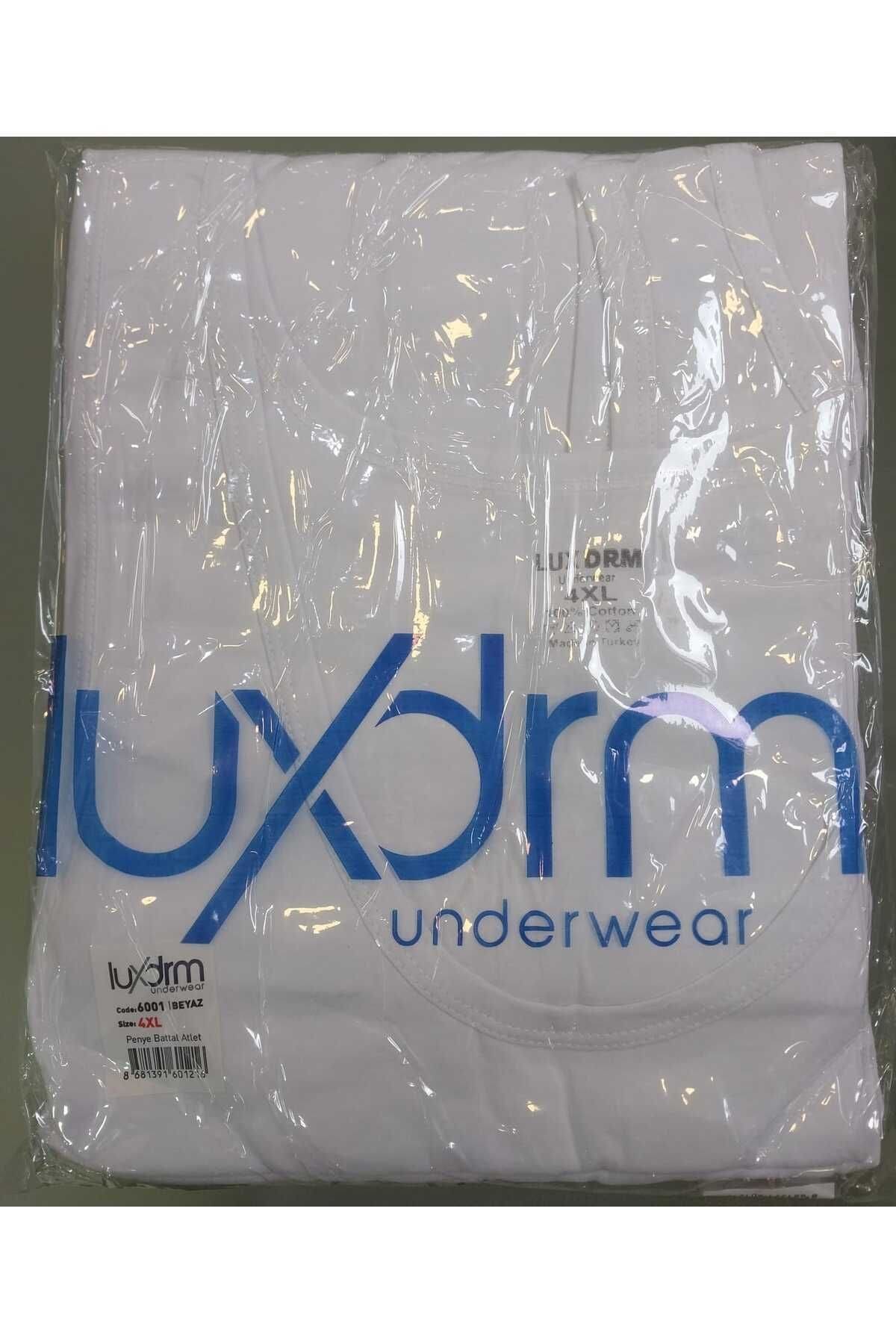 Pamuk Ribana Kolsuz Atlet Lüx DRM 6001 - Beyaz