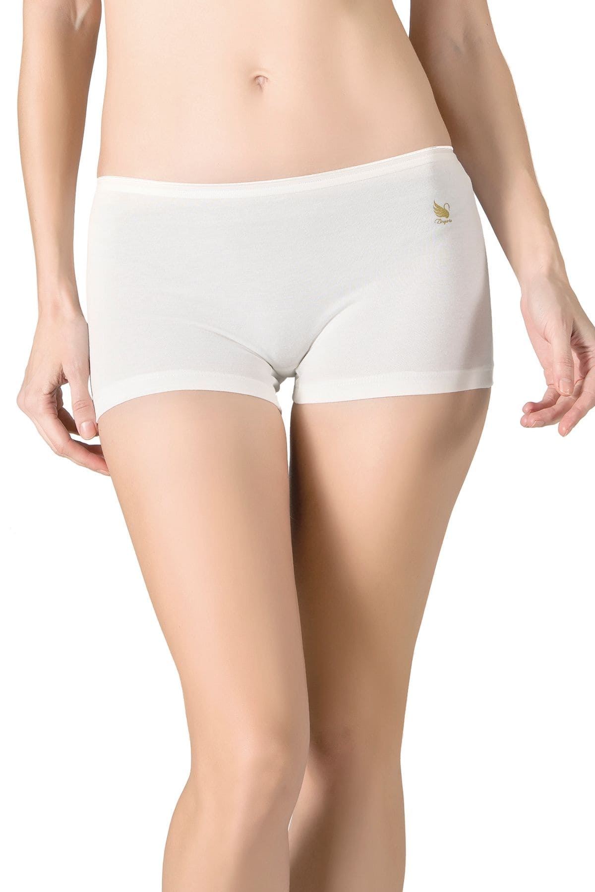 5'li Paket Yüksek Bel Külot Modal Pamuk Özkan 23920 - Ekru