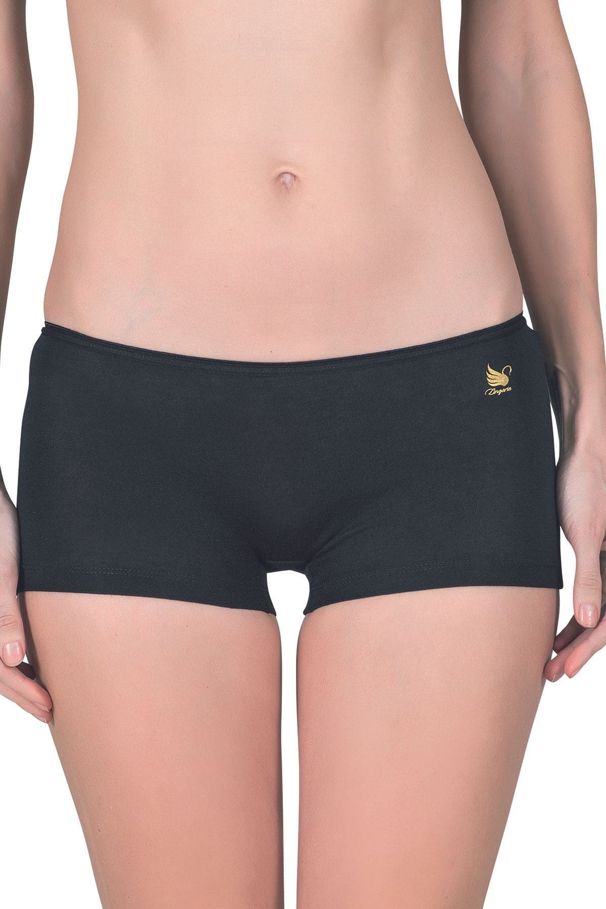 5'li Paket Yüksek Bel Külot Modal Pamuk Özkan 23920 - Siyah