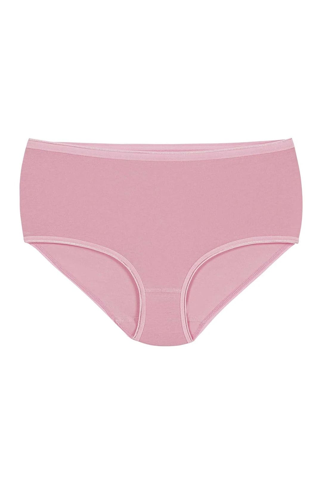Likralı Yüksek Bel Bato Külot 6'lı Paket Pembe Yıldız 3743 - Pembe