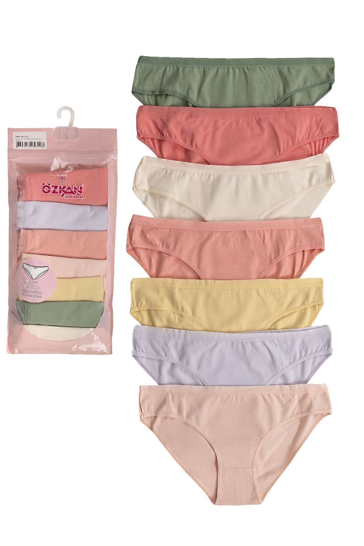 Özkan Pamuklu Esnek Yüksek Bel Slip Bikini Külot Özkan 26804