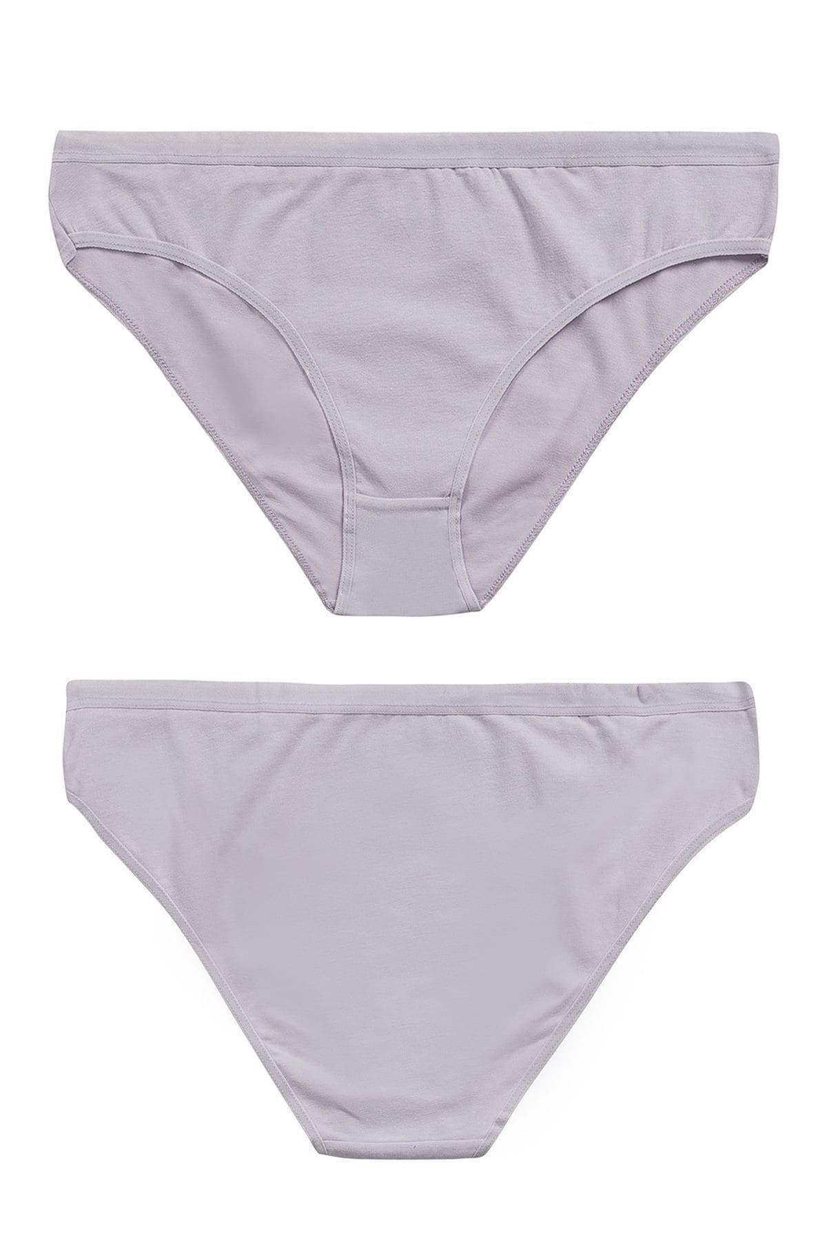 Özkan Pamuklu Esnek Yüksek Bel Slip Bikini Külot Özkan 26804 - Görsel 4