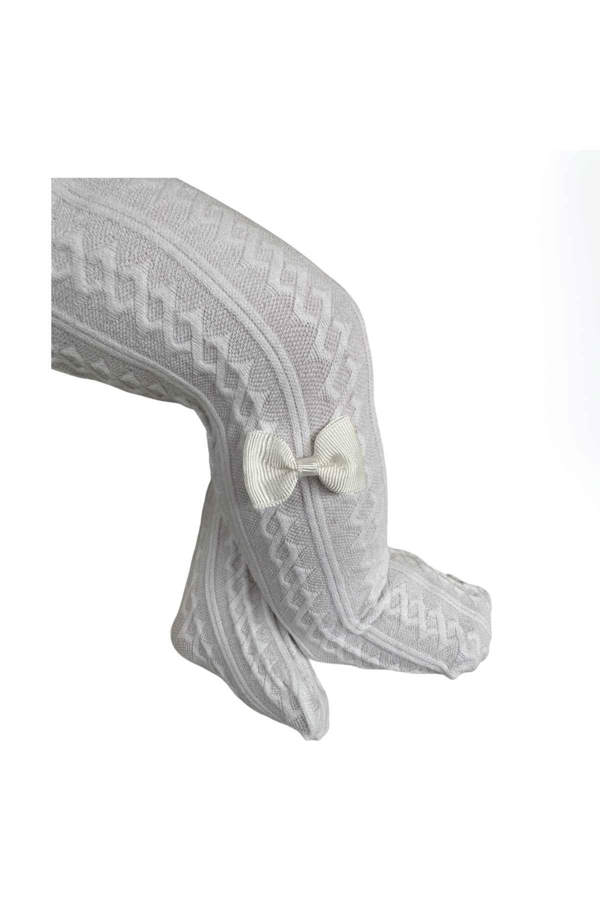 Pamuklu Elastan Aks.bebek Külotlu Çorap Daymod 2125156 - Beyaz