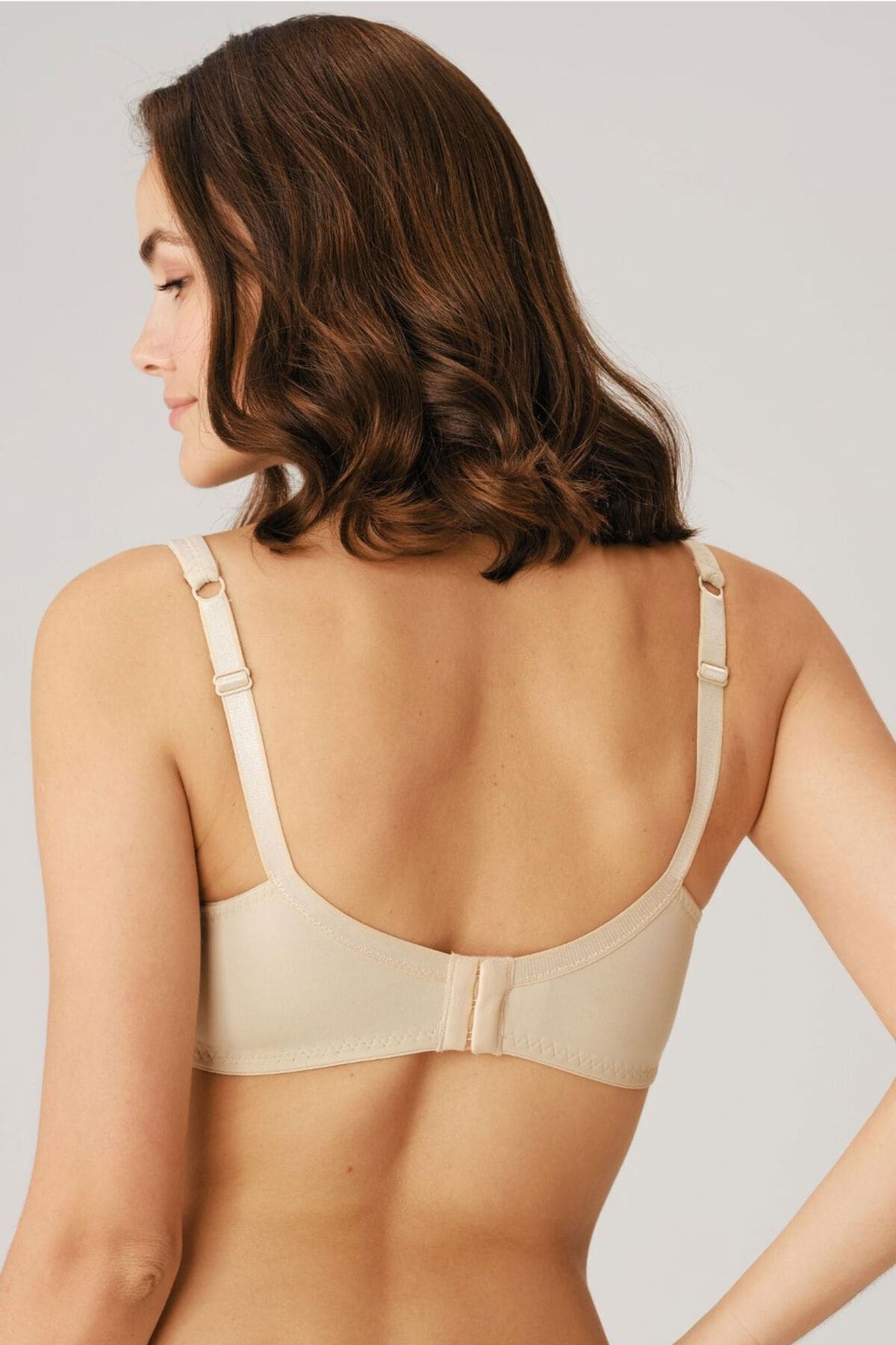 Toparlayıcı Balenli Desteksiz Dolgusuz Küçültücü Sütyen Anıl 3696 - Ten