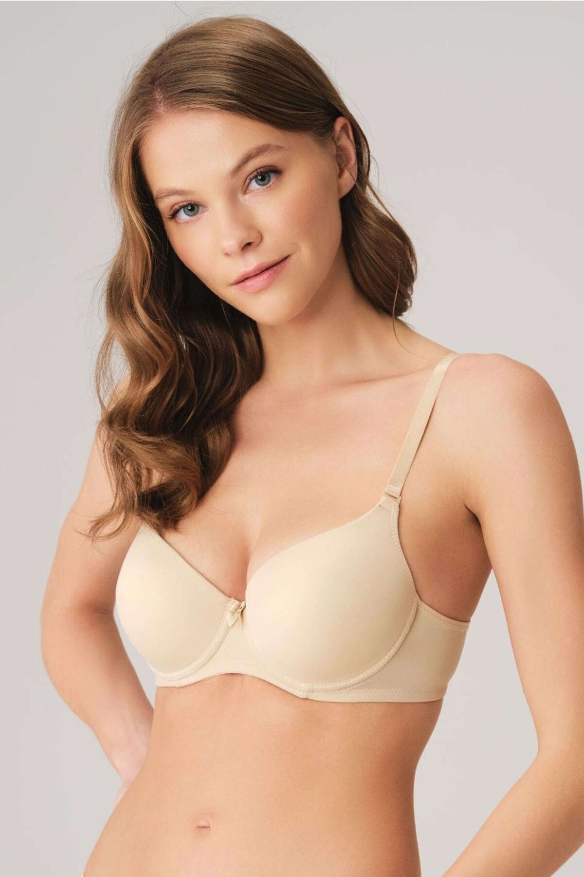 Anıl Klasik Push-Up Destekli Sütyen 3150 - Ten