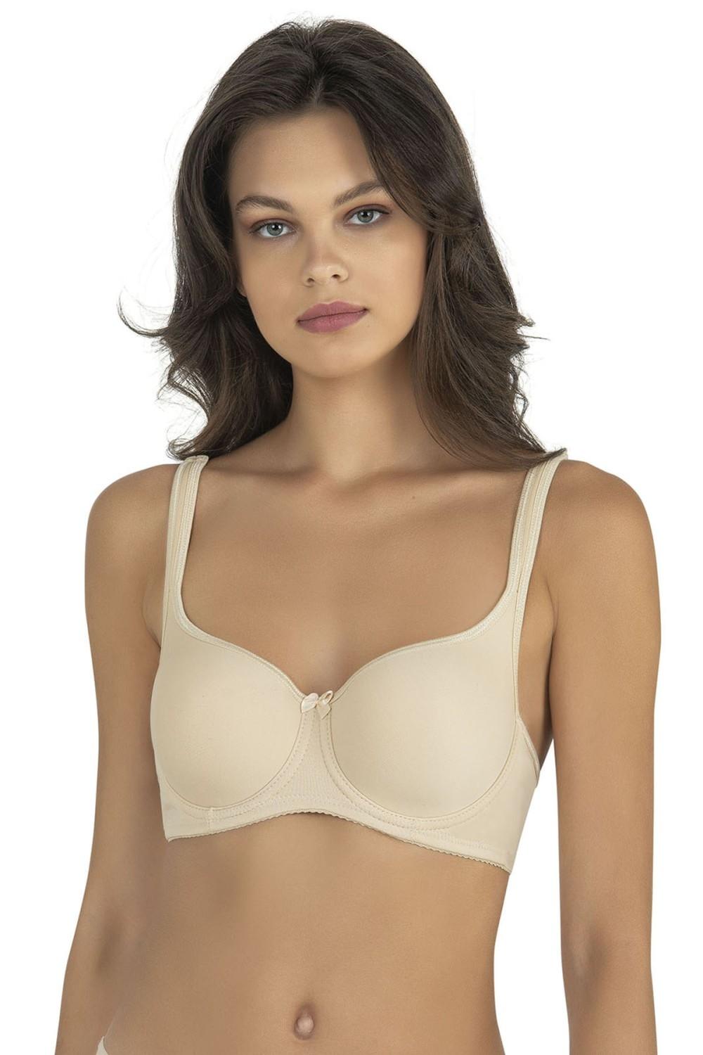 Dantel Detaylı Astar Kaplı Sütyen Takım Fabony 3130 - Ten