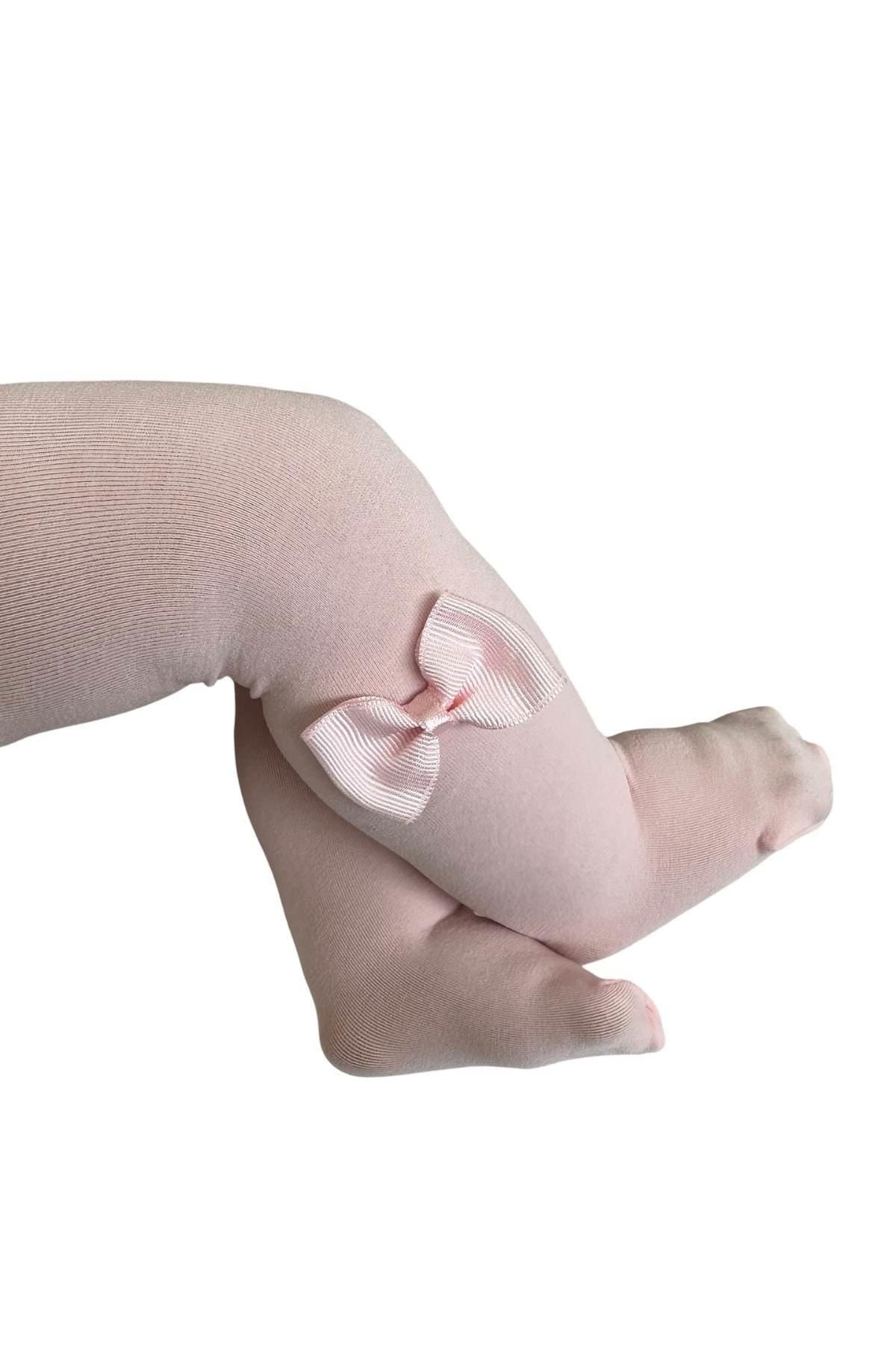 Fiyonklu Pembe Külotlu Çorap Polyamid Elastan Daymod 2142037 - Pembe