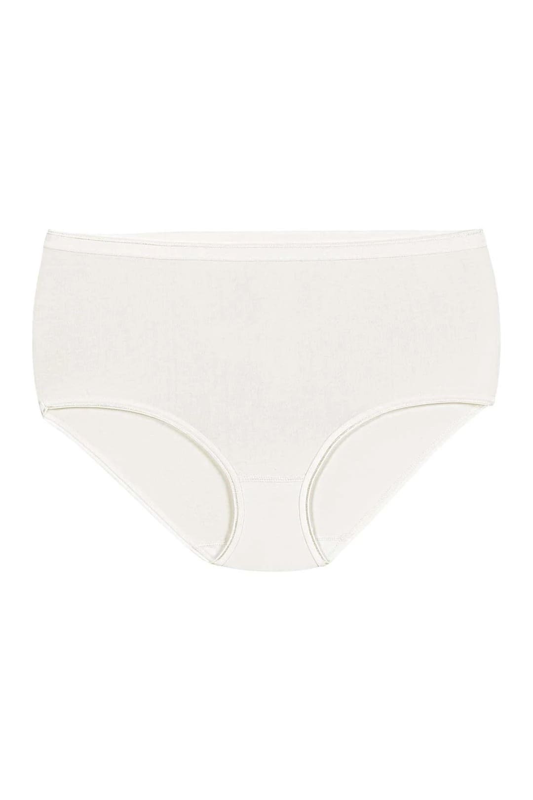 Yıldız Çamaşır Likralı Yüksek Bel Kadın Bato Külot Beyaz Yıldız 3745 - Görsel 2