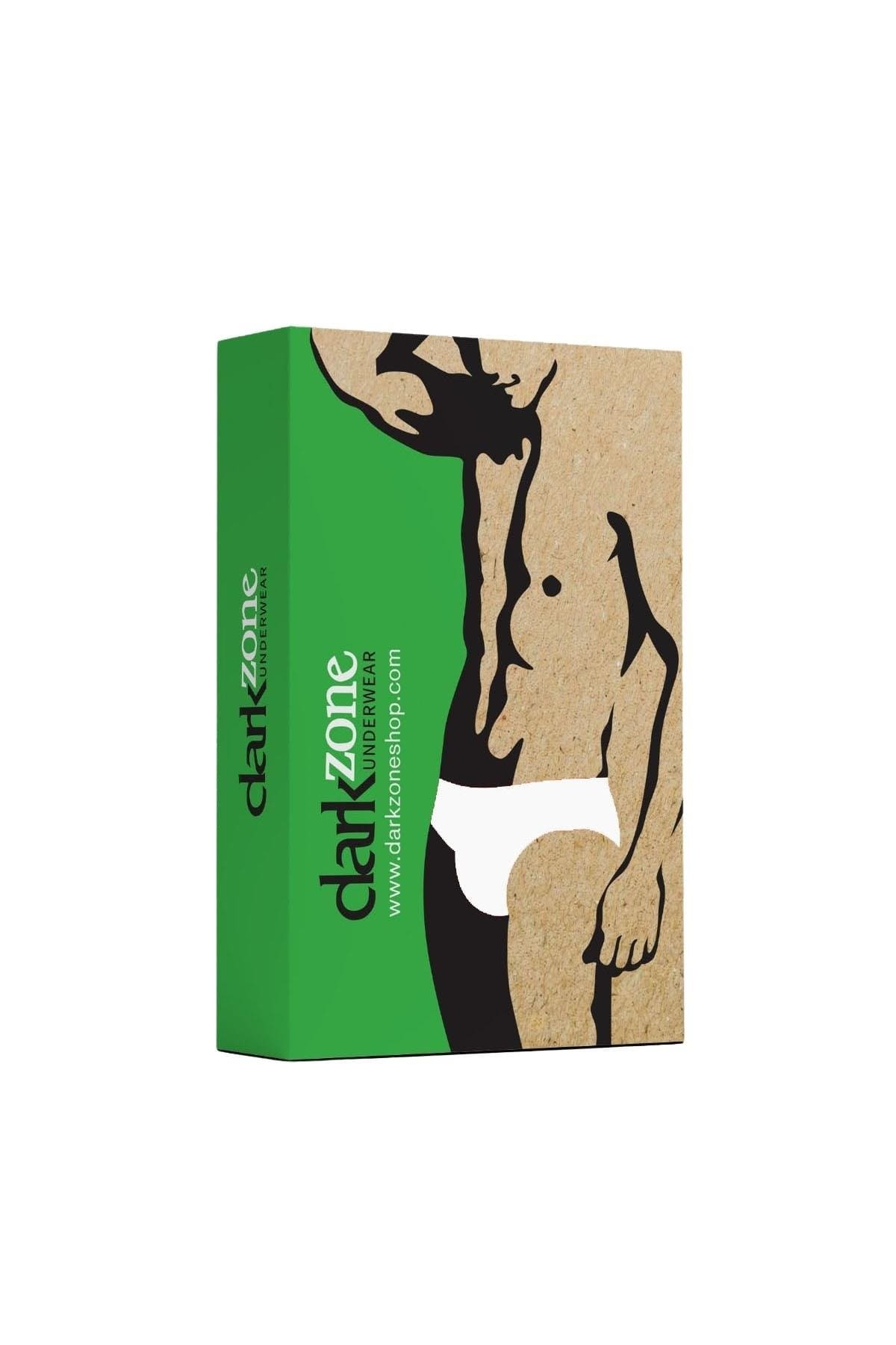 Darkzone Beyaz Erkek Slip Darkzone DZN6402 - Görsel 3