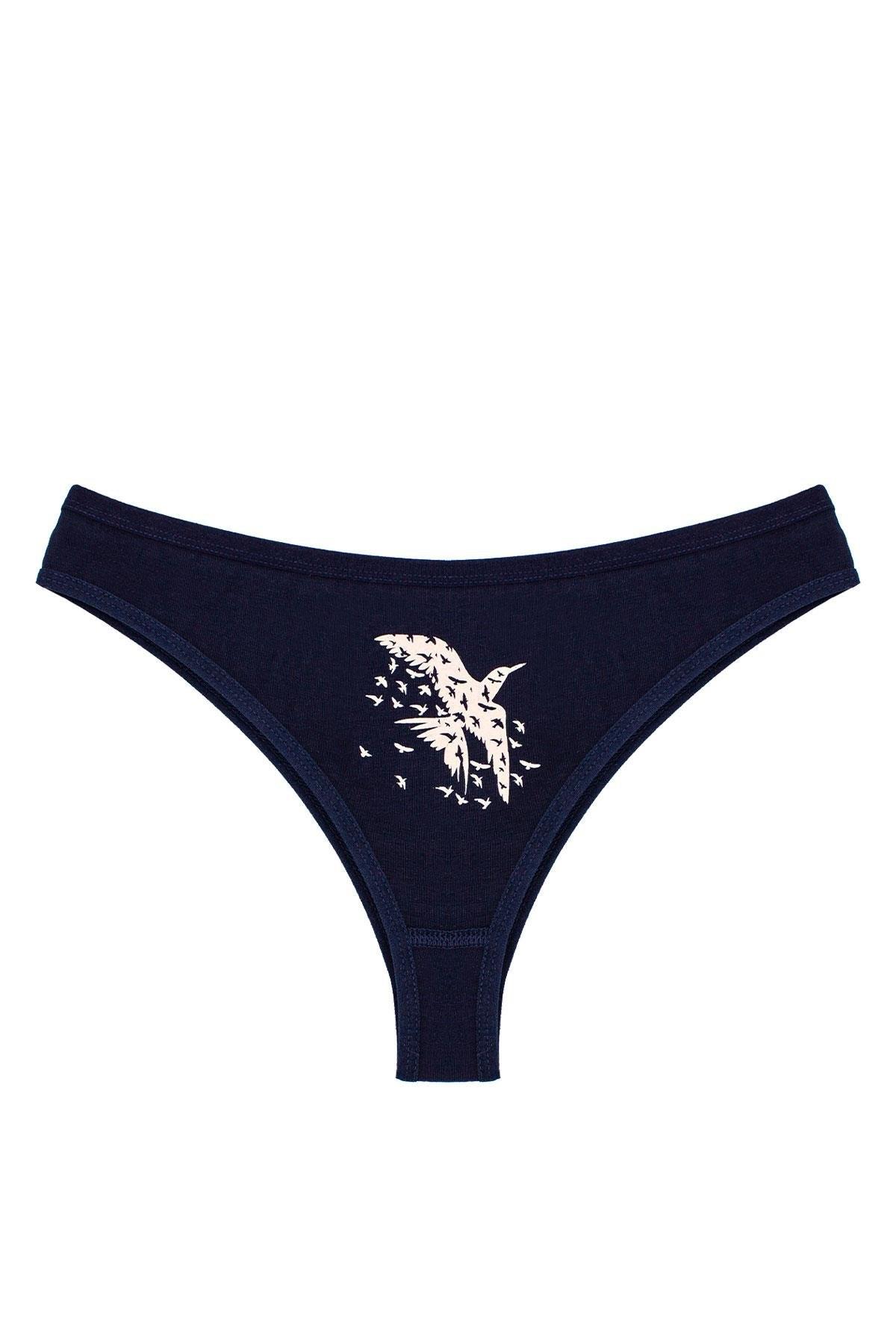 Öts İç Giyim İnce İp Detaylı Minimal String Külot Öts 4209 - Görsel 4