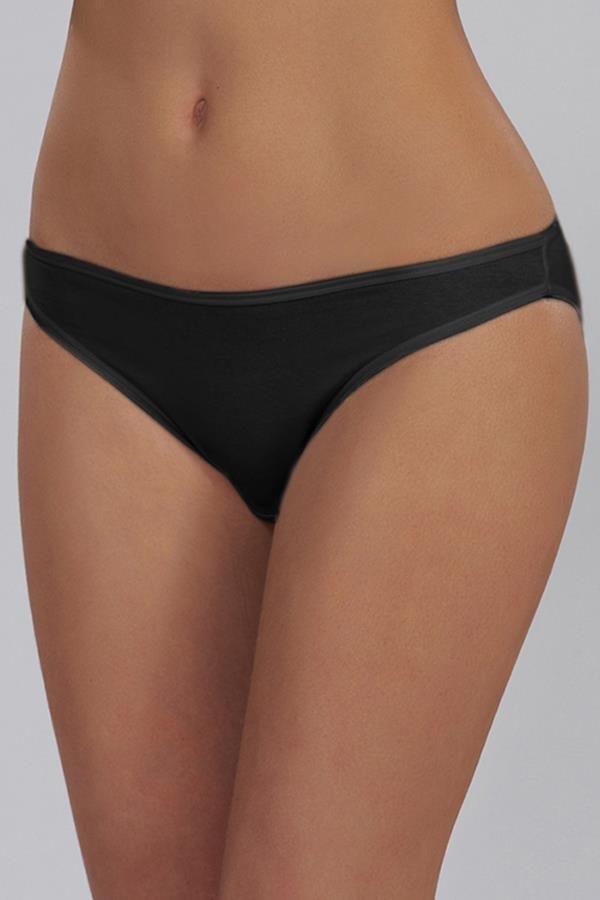 Çift Kaplan Basic Slip 613 - Siyah