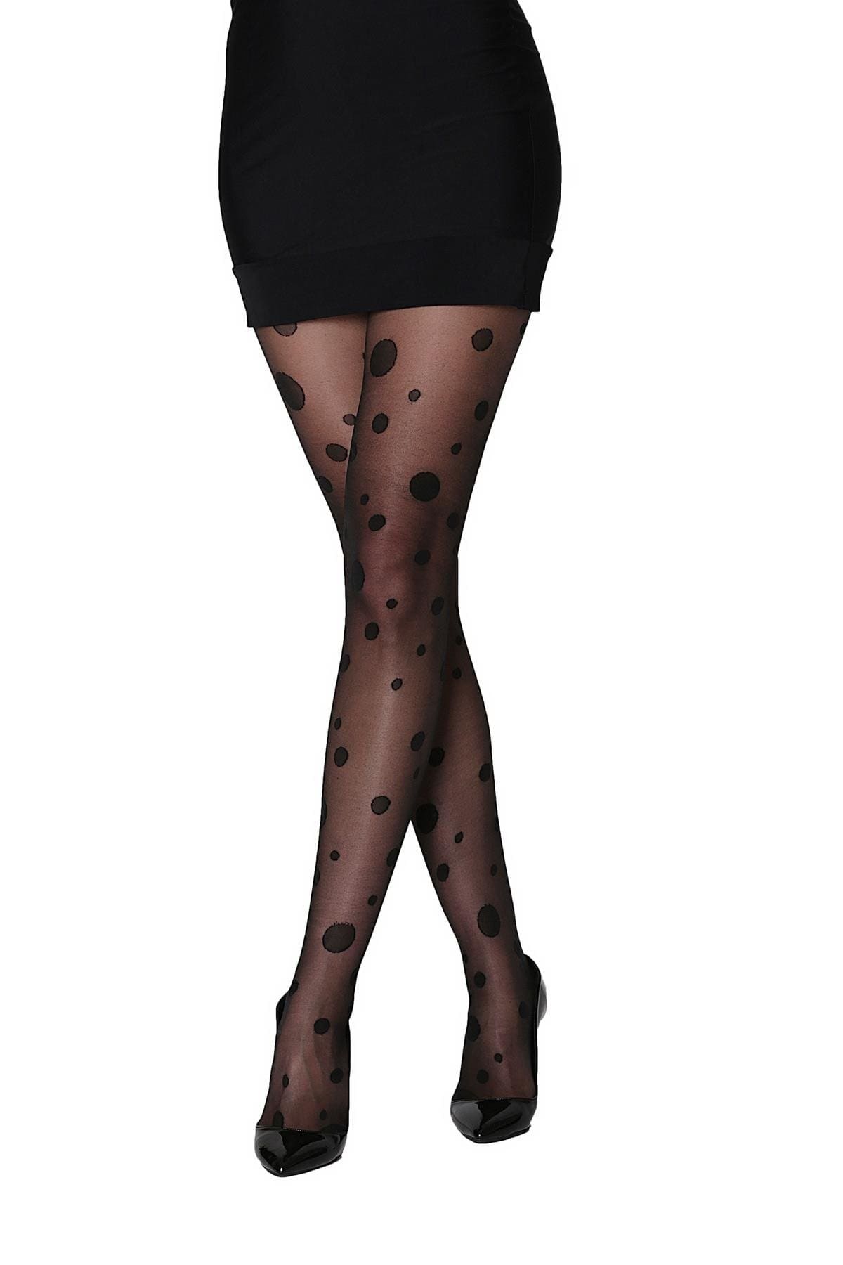 Düşük Denye Kadın Külotlu Çorap Daymod 1121121 - Siyah