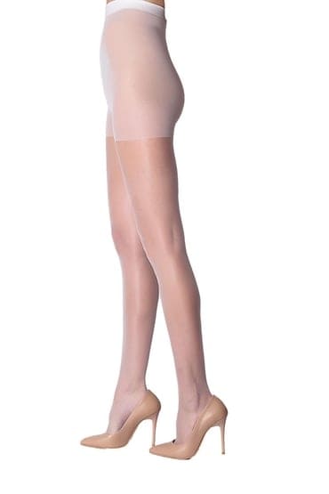 Düşük Denye Dayanıklı Külotlu Çorap Daymod 1111003 - Beyaz