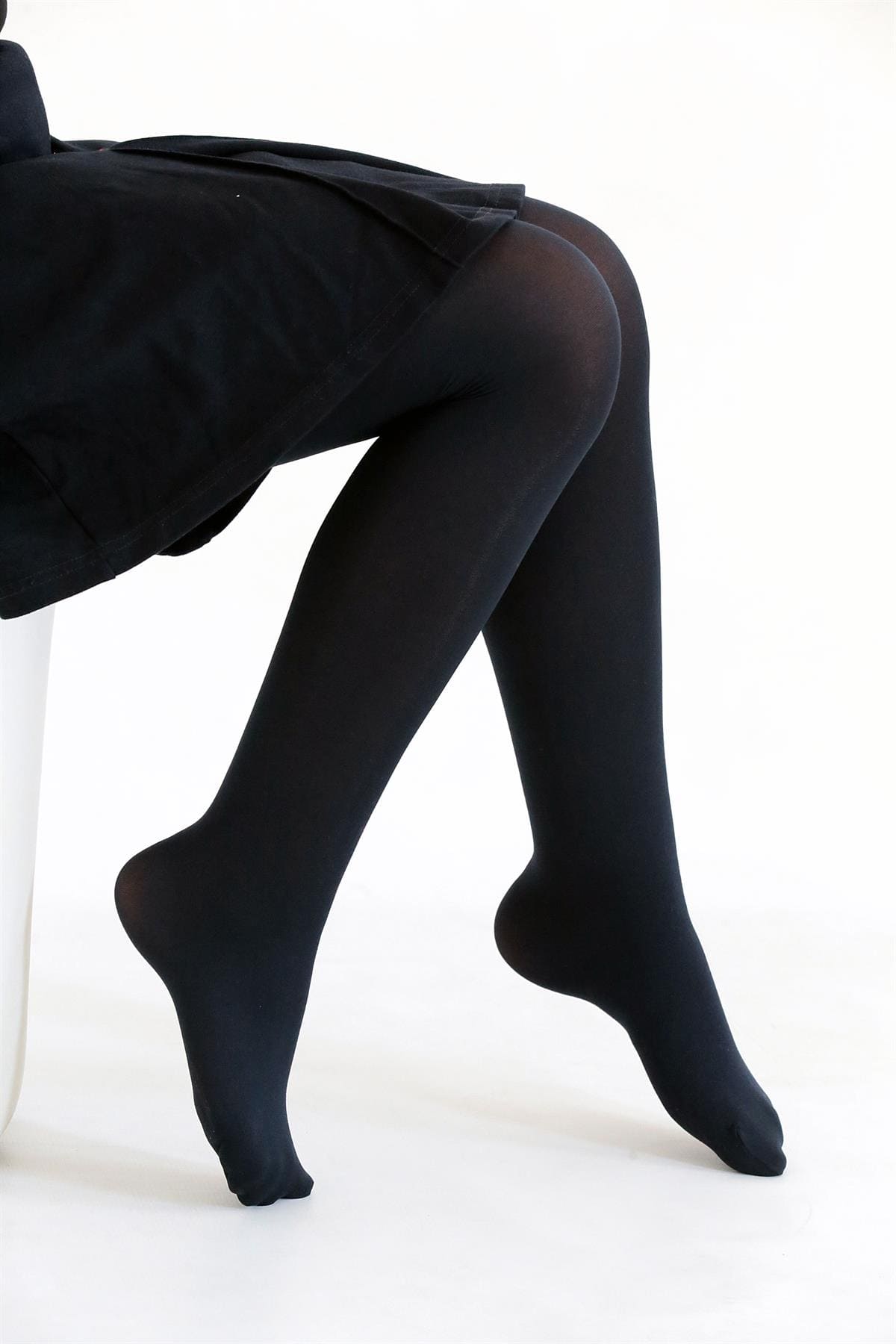 Kaydırmaz Tabanlı Pamuklu Çocuk Külotlu Çorap Daymod 2112001 - Lacivert