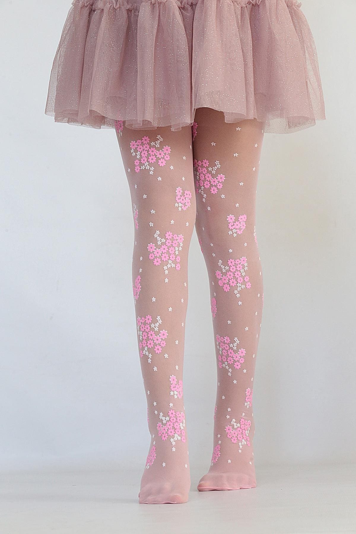 Daymod Pamuklu Kaydırmaz Taban Çocuk Külotlu Çorap Daymod 2125001 - Görsel 4