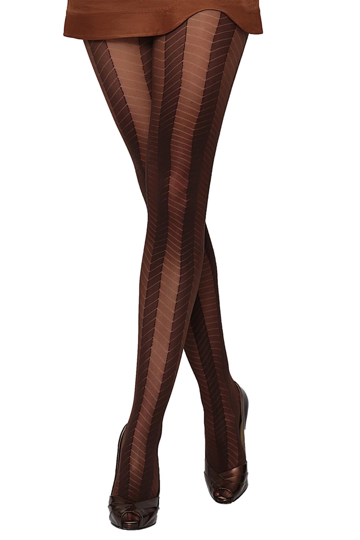 Esnek Düşük Denye Külotlu Çorap Daymod 1121118 - Kahve