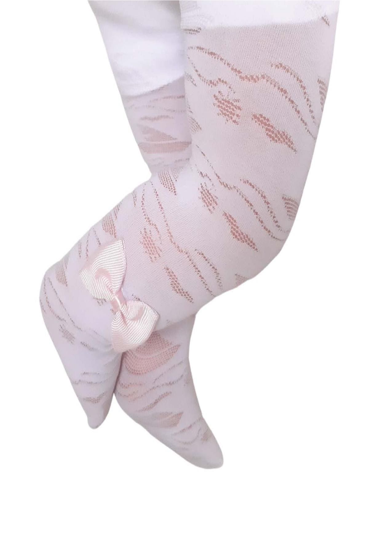 Polyamid Elastan Bebek Külotlu Çorap Beyaz Daymod 2125157 - Beyaz