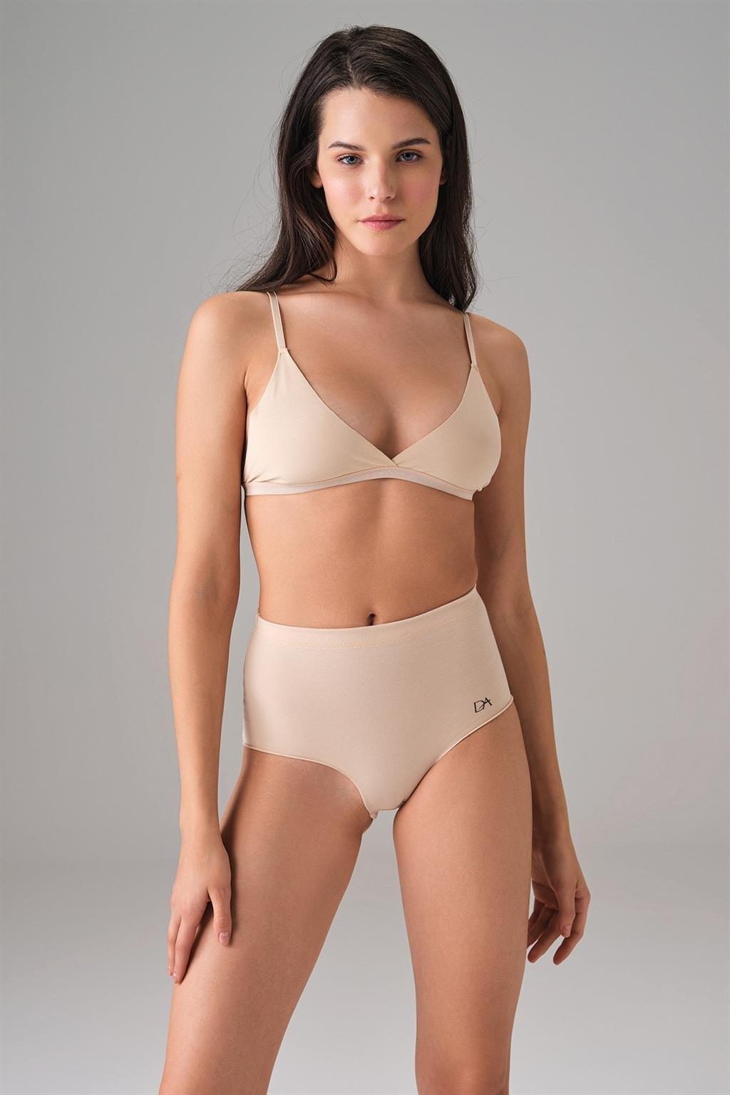 Dikişsiz Yüksek Bel Kadın Korse Doreanse 5923 - Ten