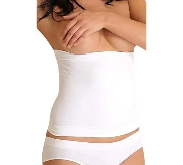 Dikişsiz Yüksek Bel Toparlayıcı Korse Liza 13000 - Beyaz