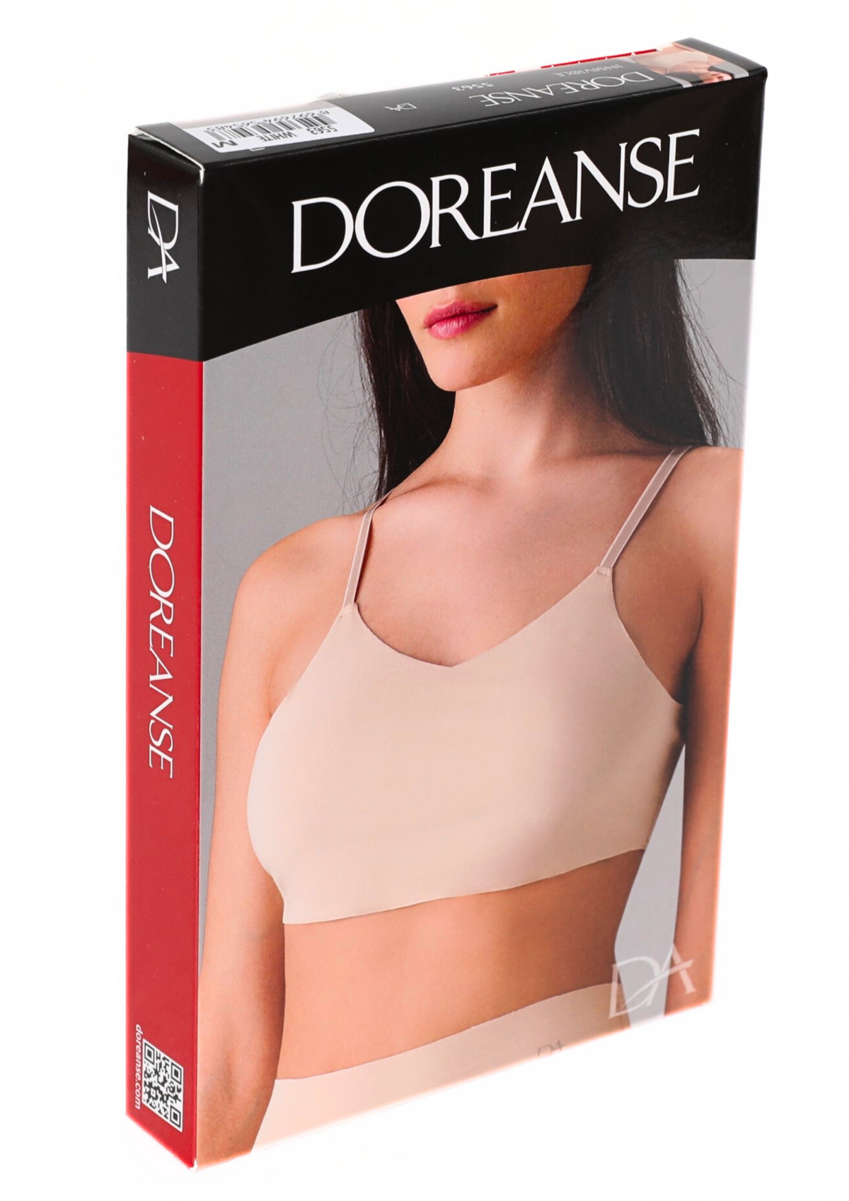 Dantel Detaylı Dikişsiz V Yaka Kadın Sütyen Doreanse 5563 - Ten