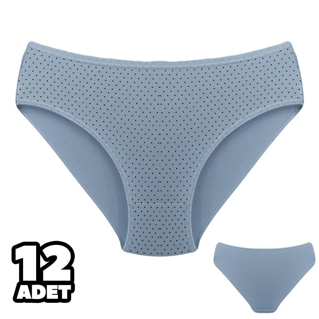 Yüksek Pamuk Oranı ile Konforlu Slip Külot Dondeza 201 - Beyaz