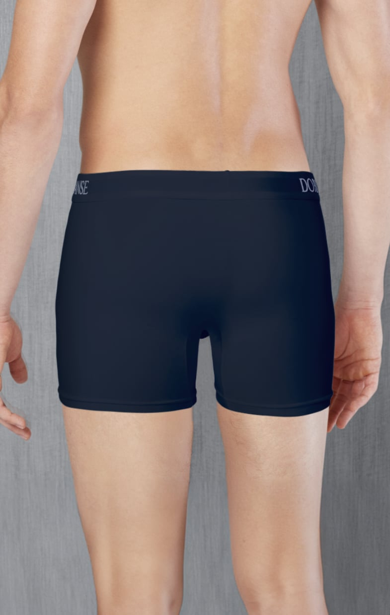 Pamuklu Esnek Bel Boxer Doreanse 1790 - Lacivert