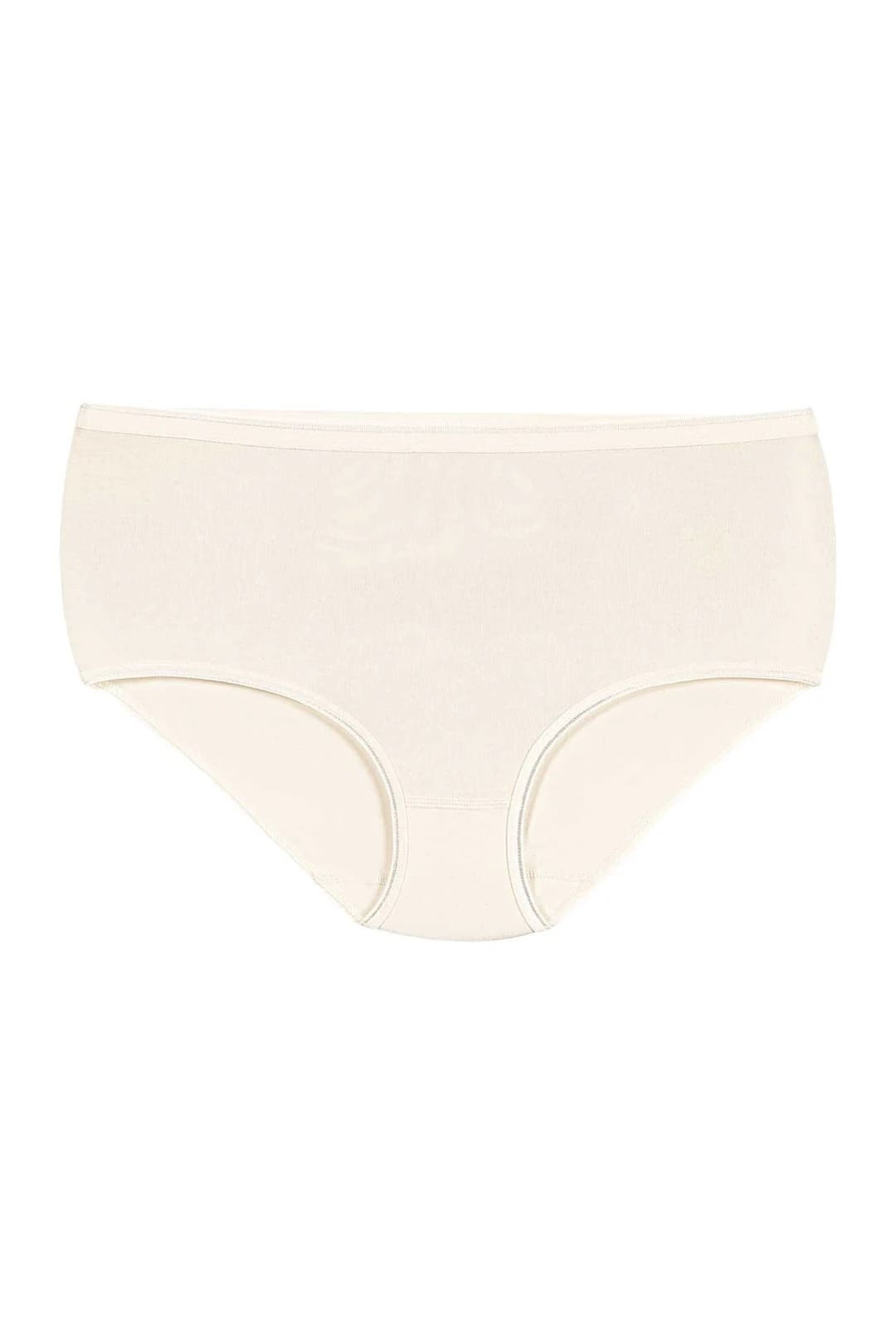 Yüksek Bel İz Yapmaz Bato Kadın Külot Ekru Yıldız 3748 - Ekru