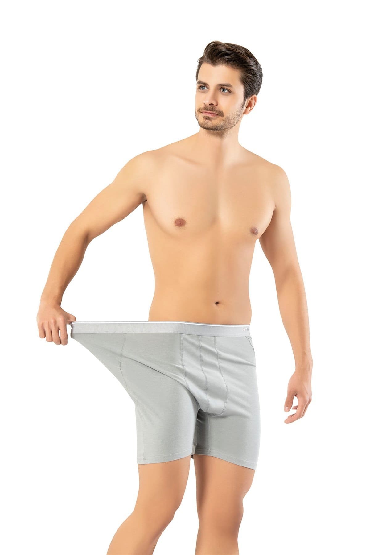 Erdem Pamuk Elastan Uzun Boxer Erdem 1470 - Görsel 5