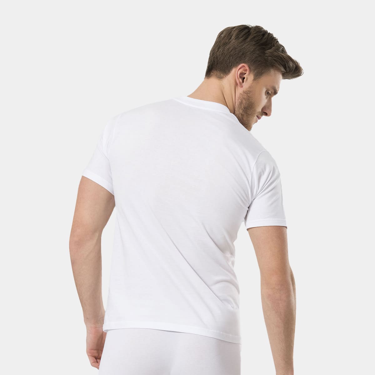 Türen Pamuklu Kısa Kollu Erkek Atlet Türen 103 - Görsel 3