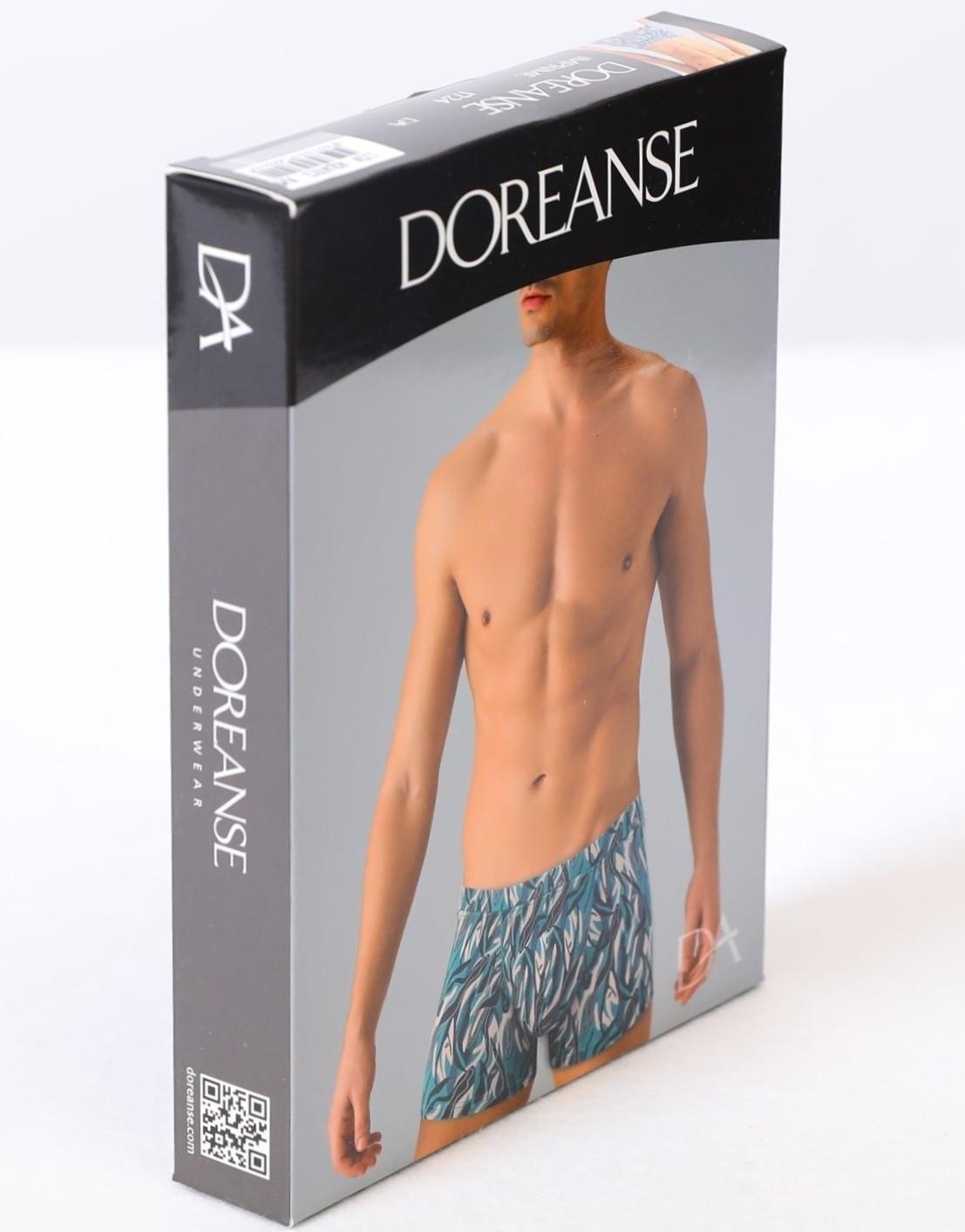 Akuatik Desenli Pamuklu Boxer Doreanse 1724 - Yeşil