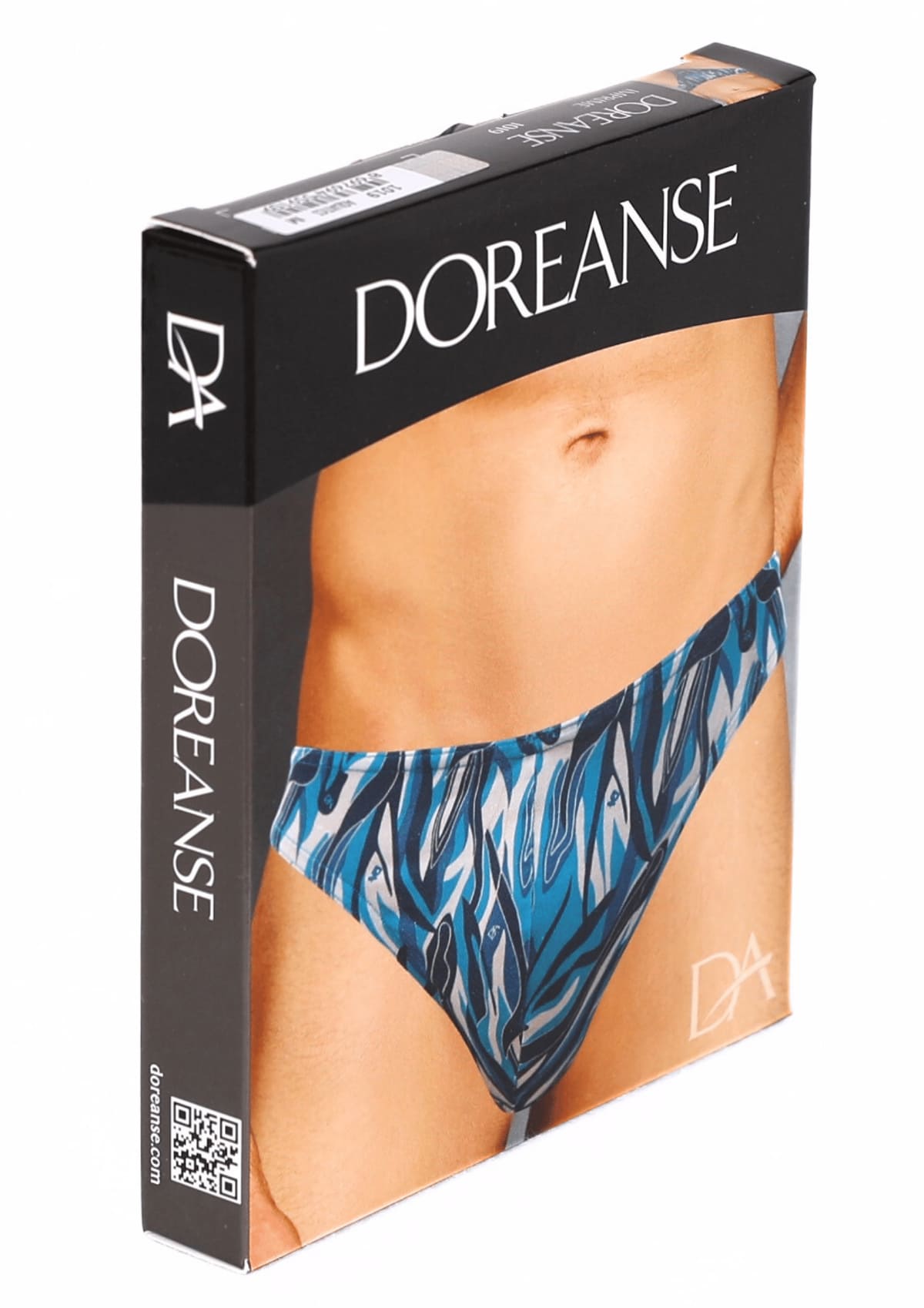 Pamuklu Esnek Desenli Slip Doreanse 1019 - Mavi