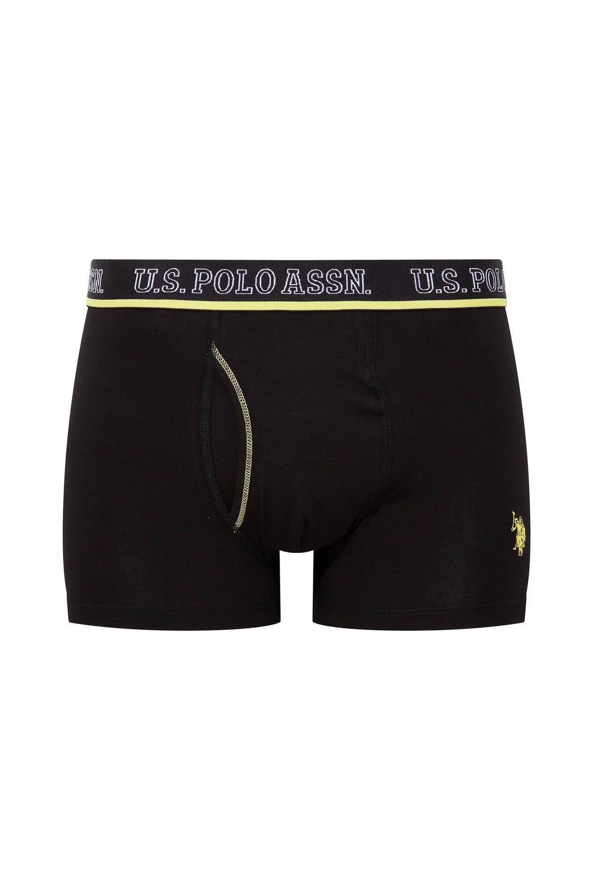 Us. POLO Assn. Pamuklu Esnek Bel Boxer U.S. Polo Assn. 80508 - Görsel 2