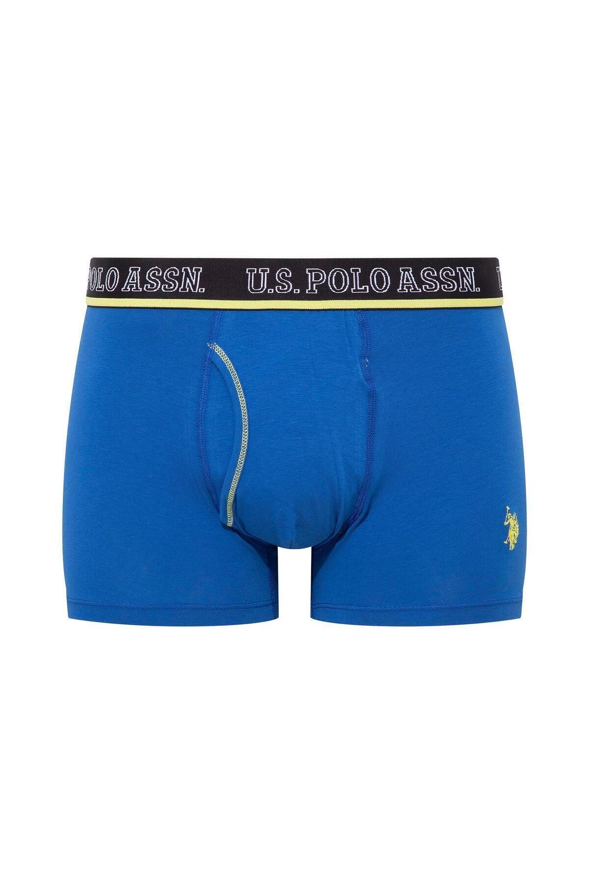 Us. POLO Assn. Pamuklu Esnek Bel Boxer U.S. Polo Assn. 80508 - Görsel 4