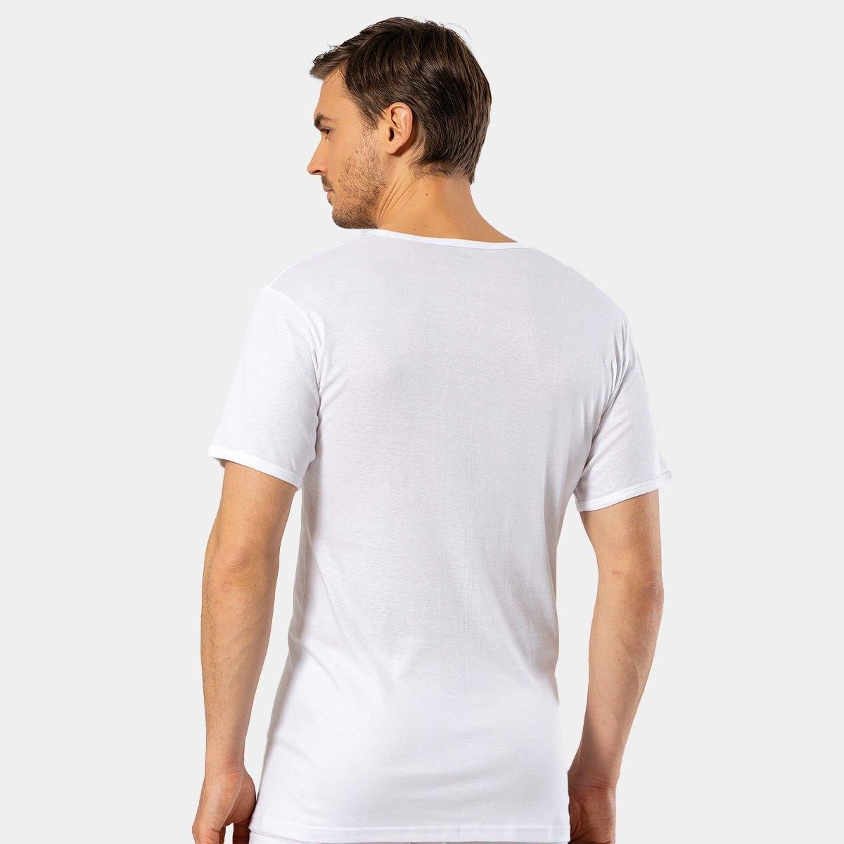 Cacharel Pamuklu Modal Kısa Kollu Erkek Atlet Cacharel 1206 - Görsel 3