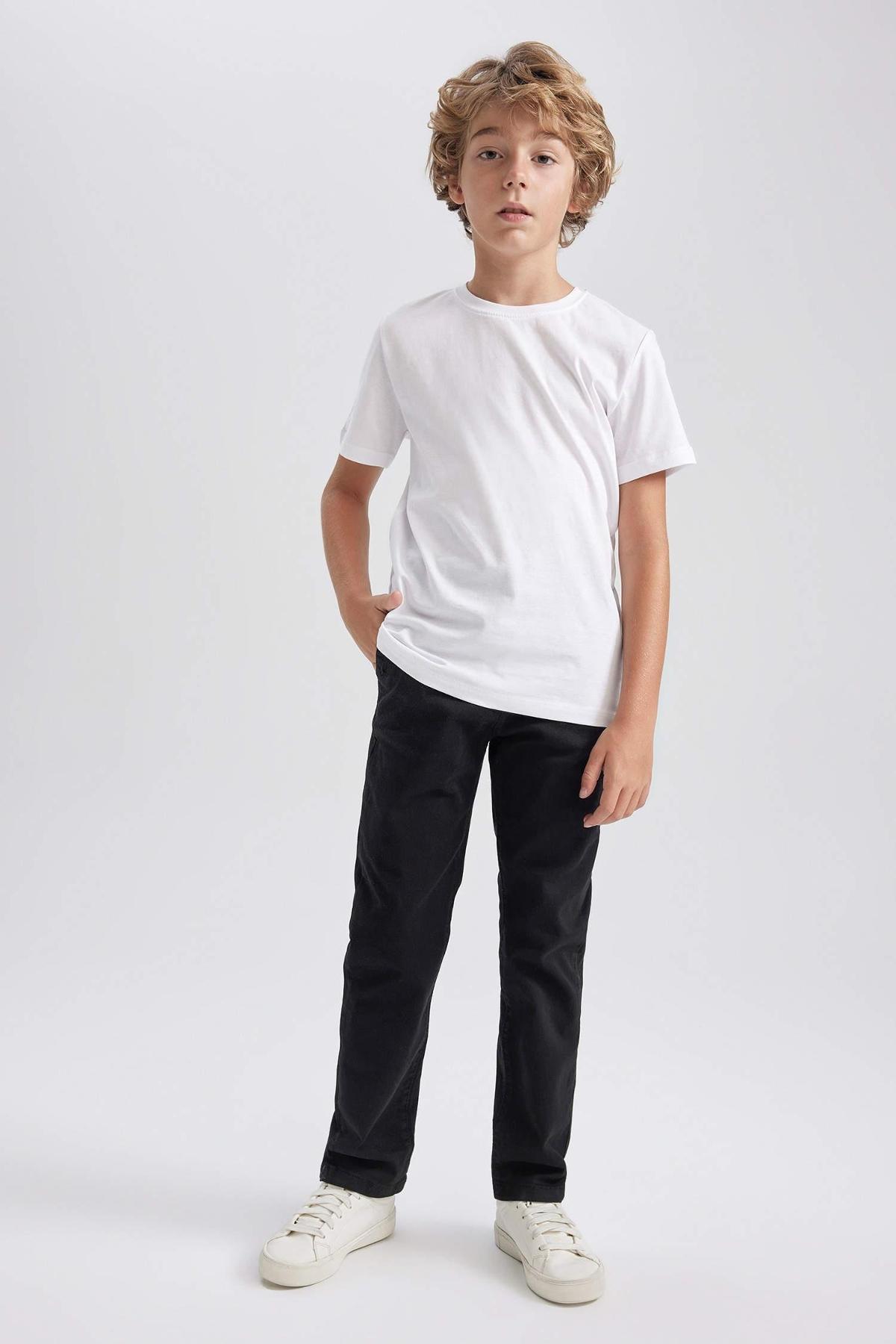 Pamuklu Rahat Kesim Erkek Çocuk Atlet Arma Yıldız 5505 - Beyaz