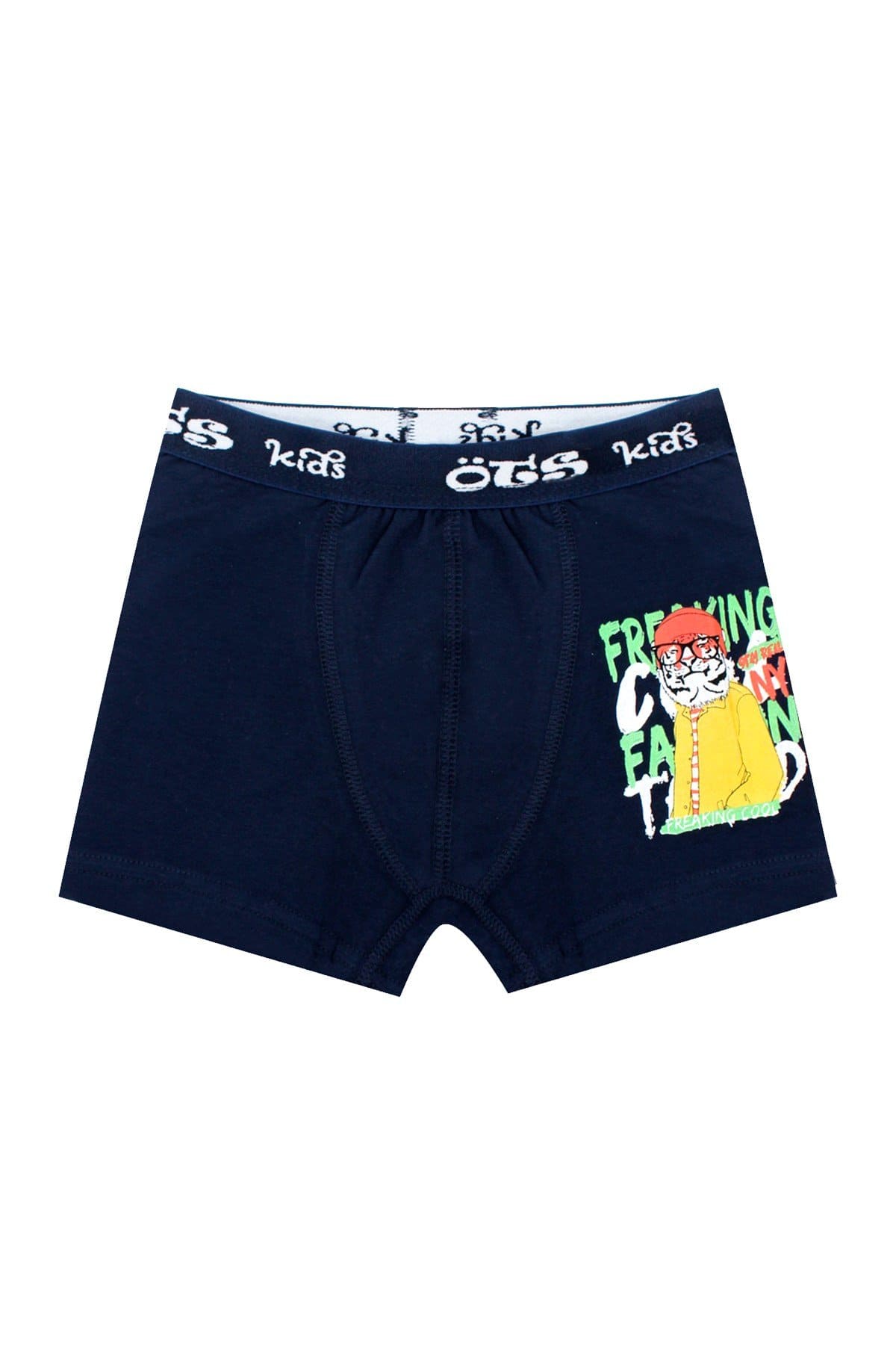 Öts İç Giyim Pamuklu Esnek Boxer Erkek Çocuk Öts 7238 - Görsel 4