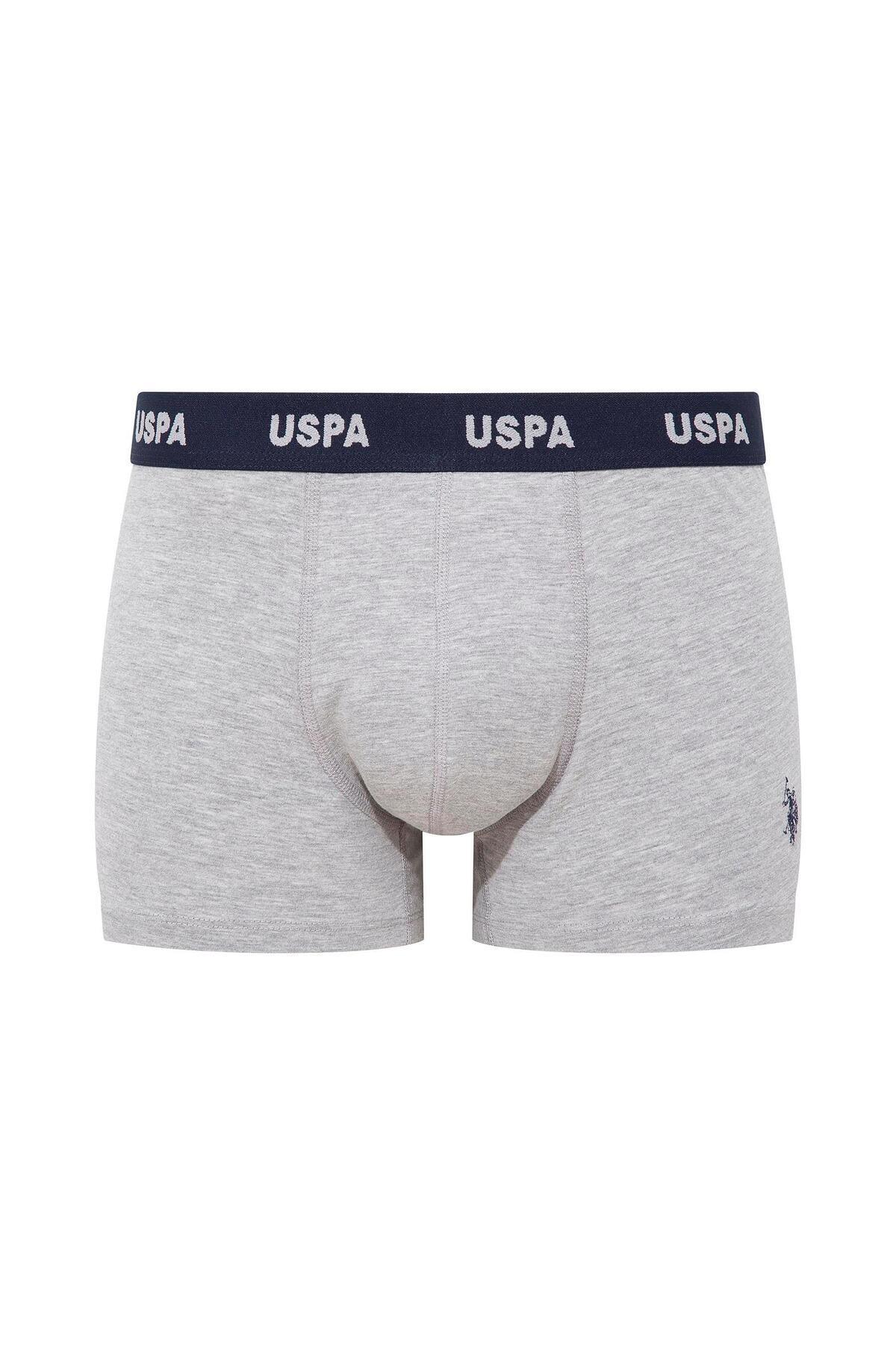 Us. POLO Assn. Düz Dikişli Esnek Bel Lastikli Boxer U.S. Polo Assn. 80509 - Görsel 2