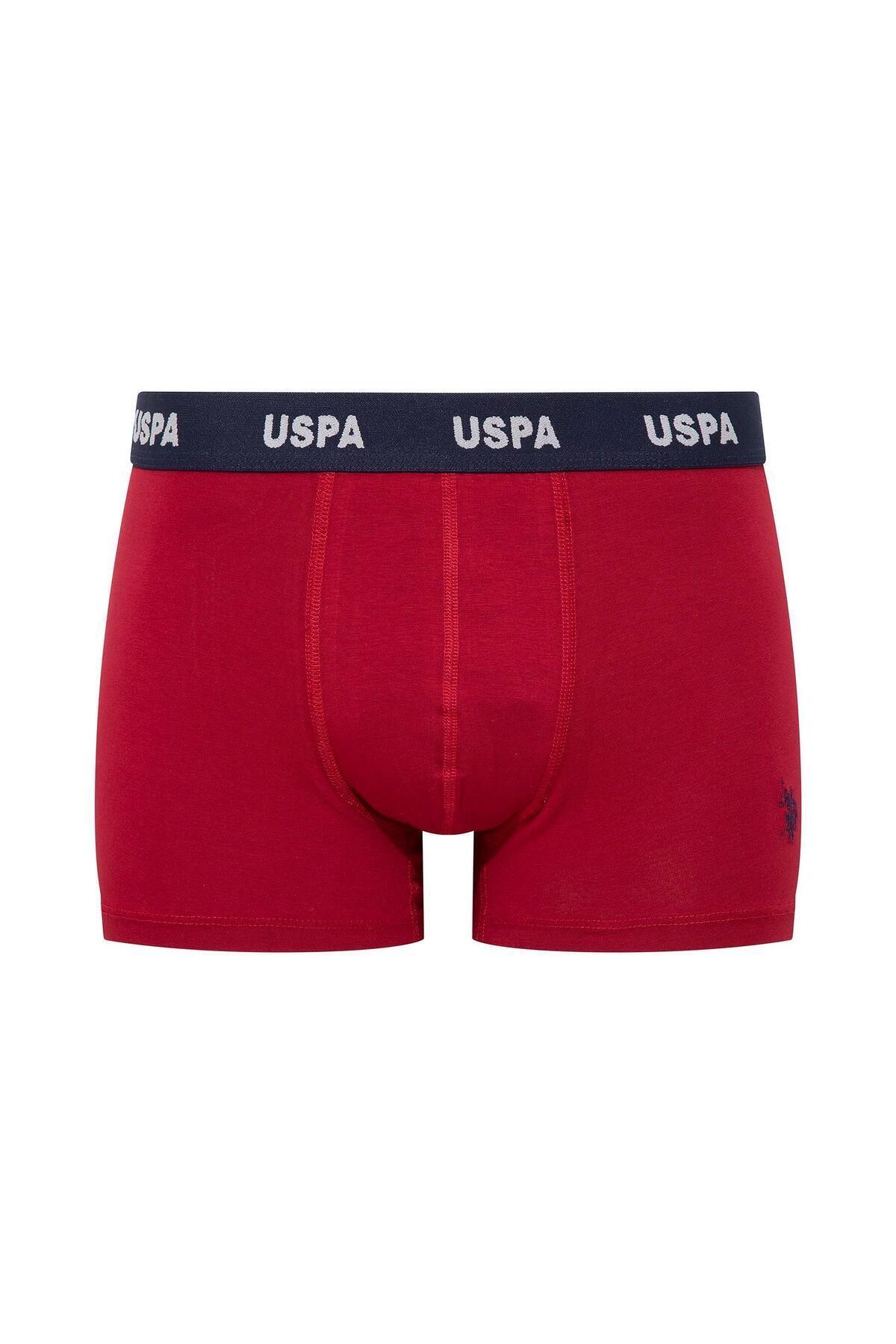 Düz Dikişli Esnek Bel Lastikli Boxer U.S. Polo Assn. 80509 - Görsel