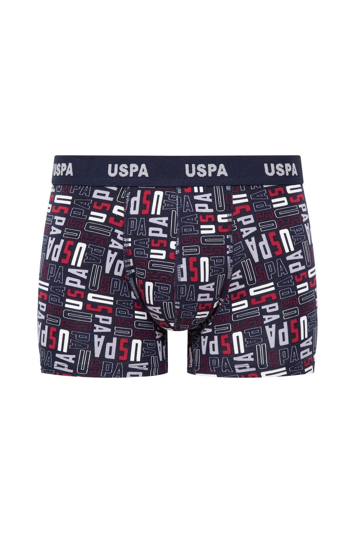 Us. POLO Assn. Düz Dikişli Esnek Bel Lastikli Boxer U.S. Polo Assn. 80509 - Görsel 4