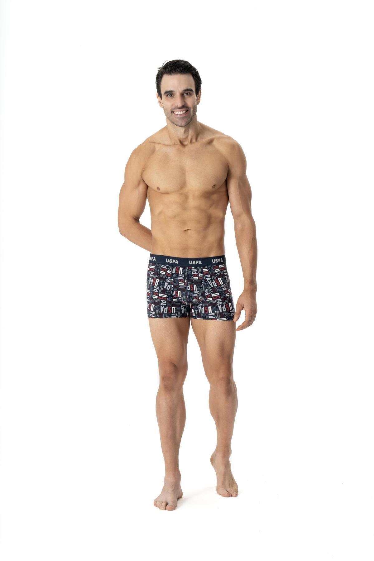 Us. POLO Assn. Düz Dikişli Esnek Bel Lastikli Boxer U.S. Polo Assn. 80509 - Görsel 5