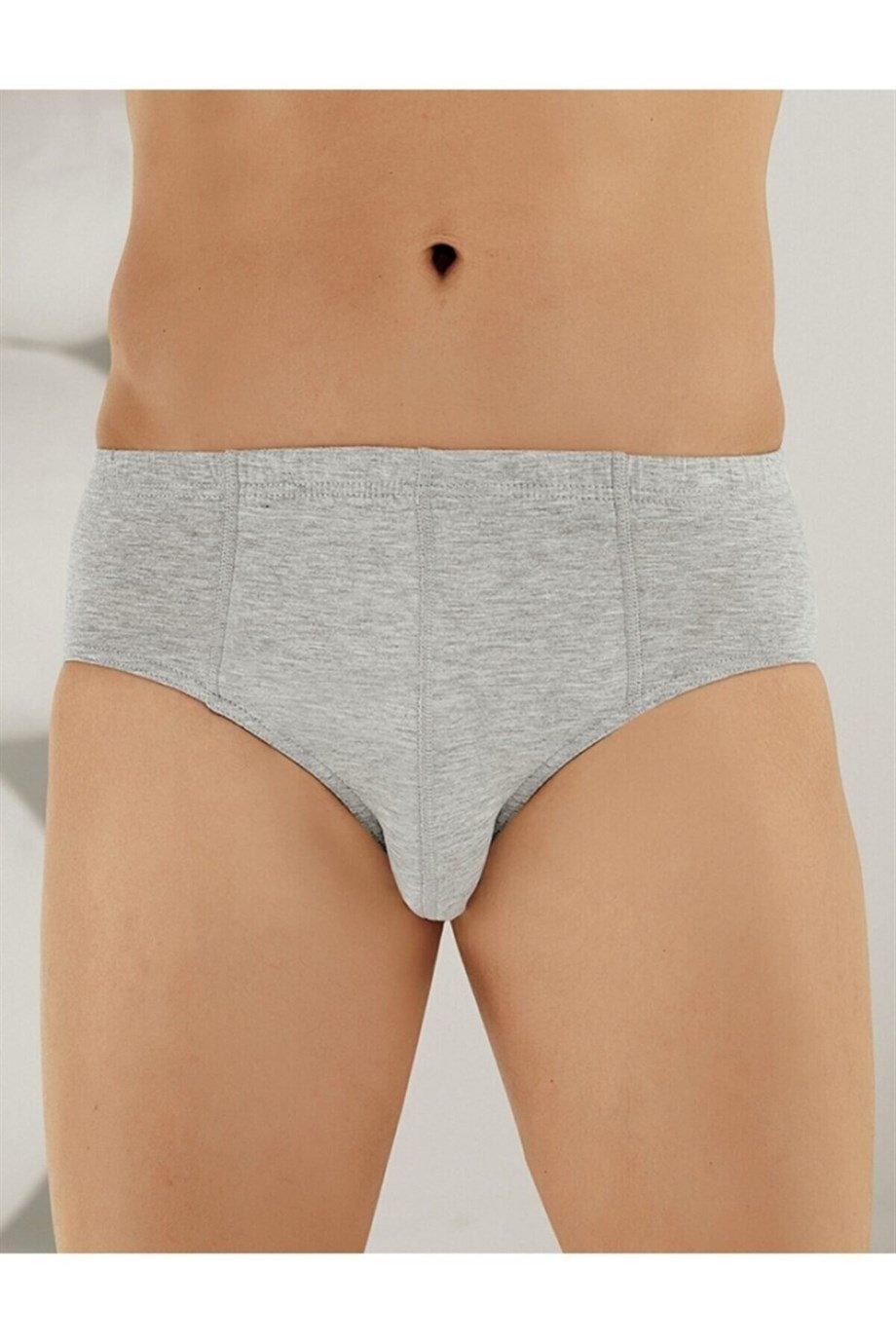 Gri Pamuklu Erkek Slip Külot Arma Yıldız 1117 - Gri