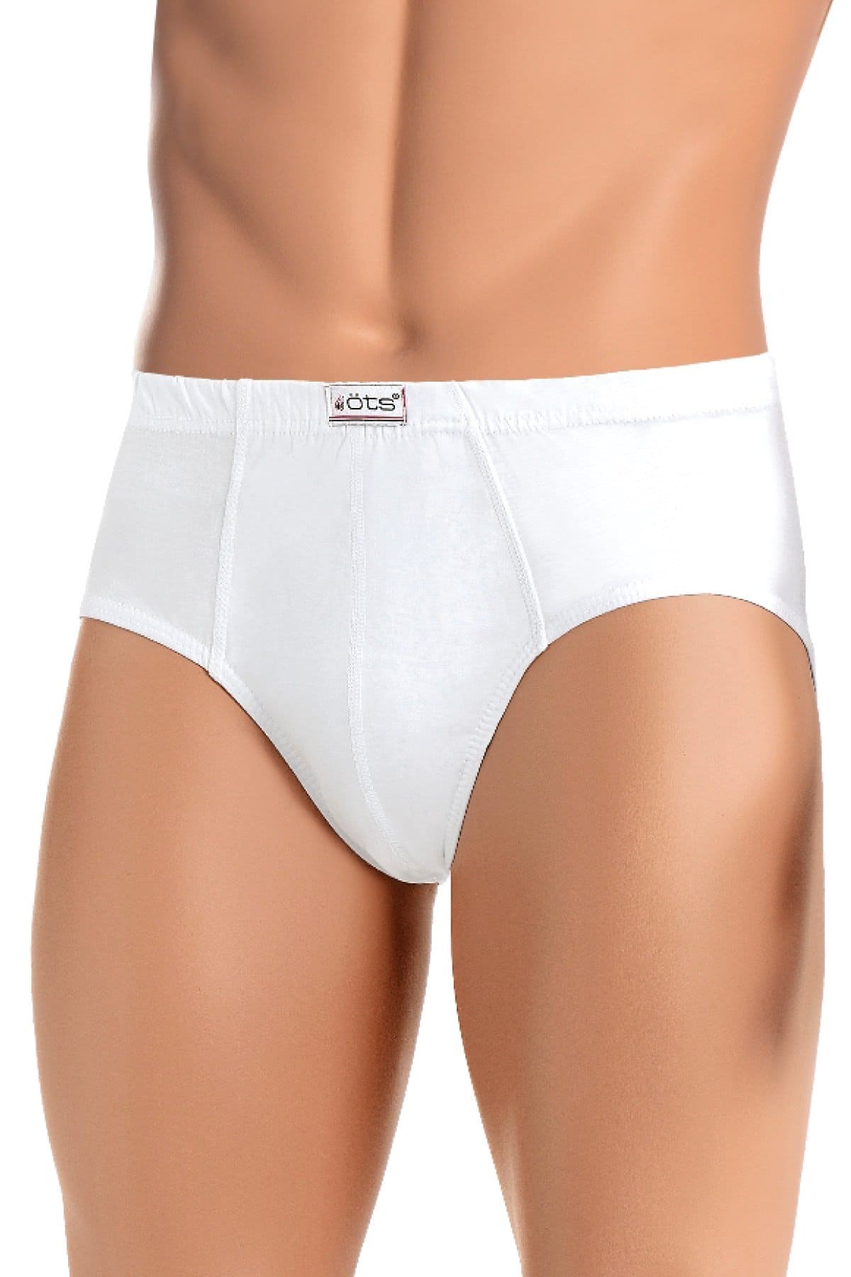 Pamuk Süprem Kompakt Kesim Erkek Slip Öts 2420 - Beyaz