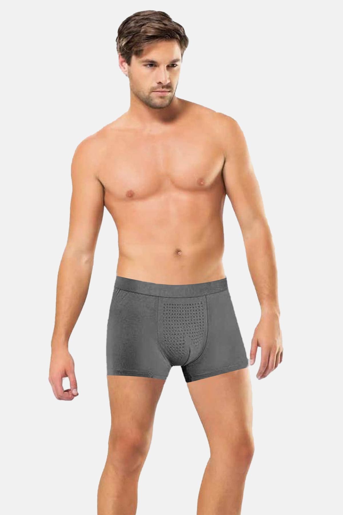 Modal Pamuklu Esnek Bel Boxer Anıt 1284 - Antrasit